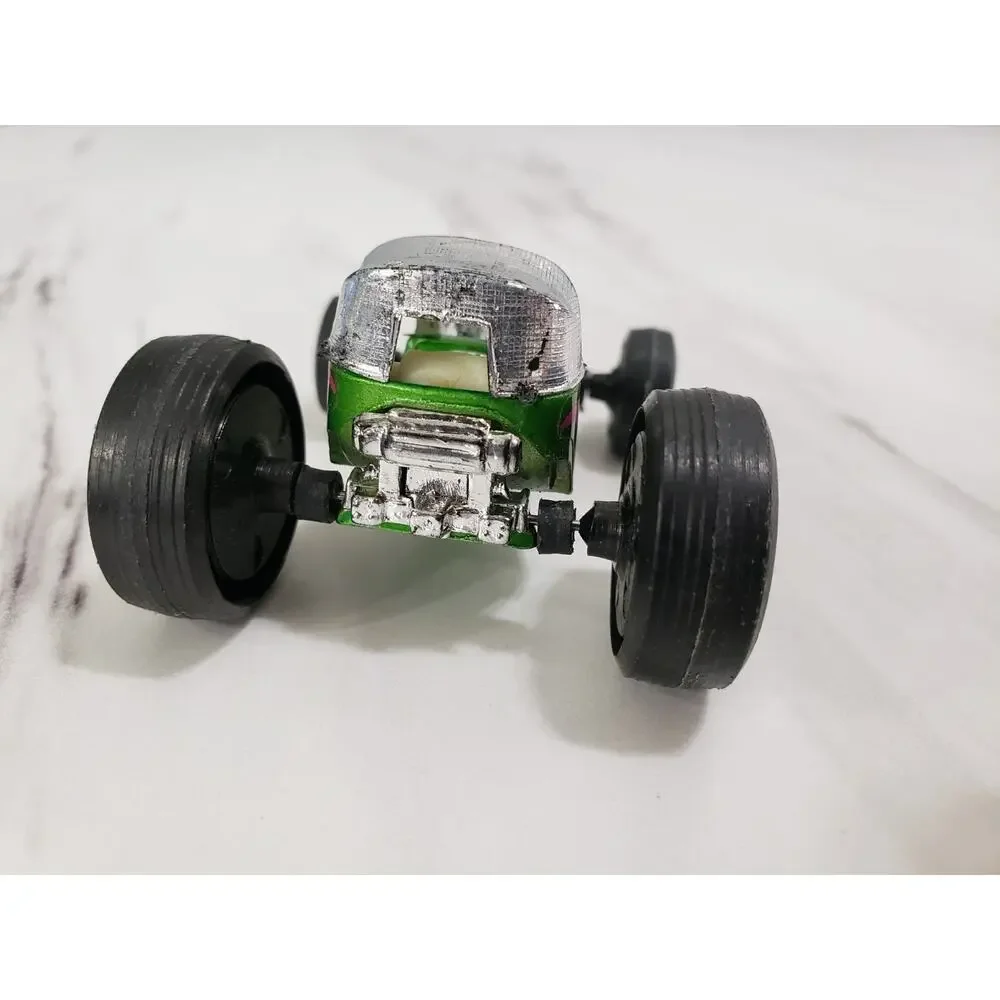 81895 ZYLMEX Crazy Wheels 1/64 - D16 B‎ Red Baron Krazy Vintage